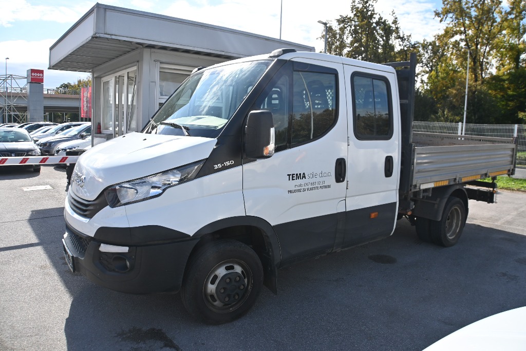 IVECO DAILY 35 C 15D  OTVORENI SA SAMOISTOVARIVANJEM